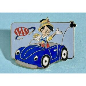 Disney AAA Travel Company 2003 Pinocchio Pin  Limited Edition  New